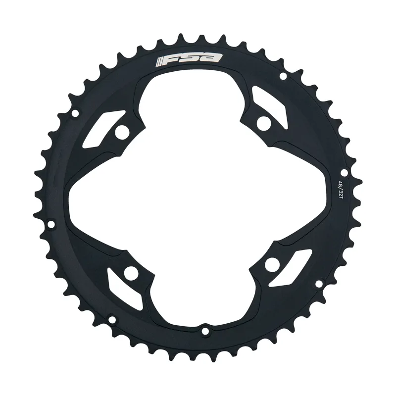 FSA Pro Road Bike 2x11 Chainring in Black