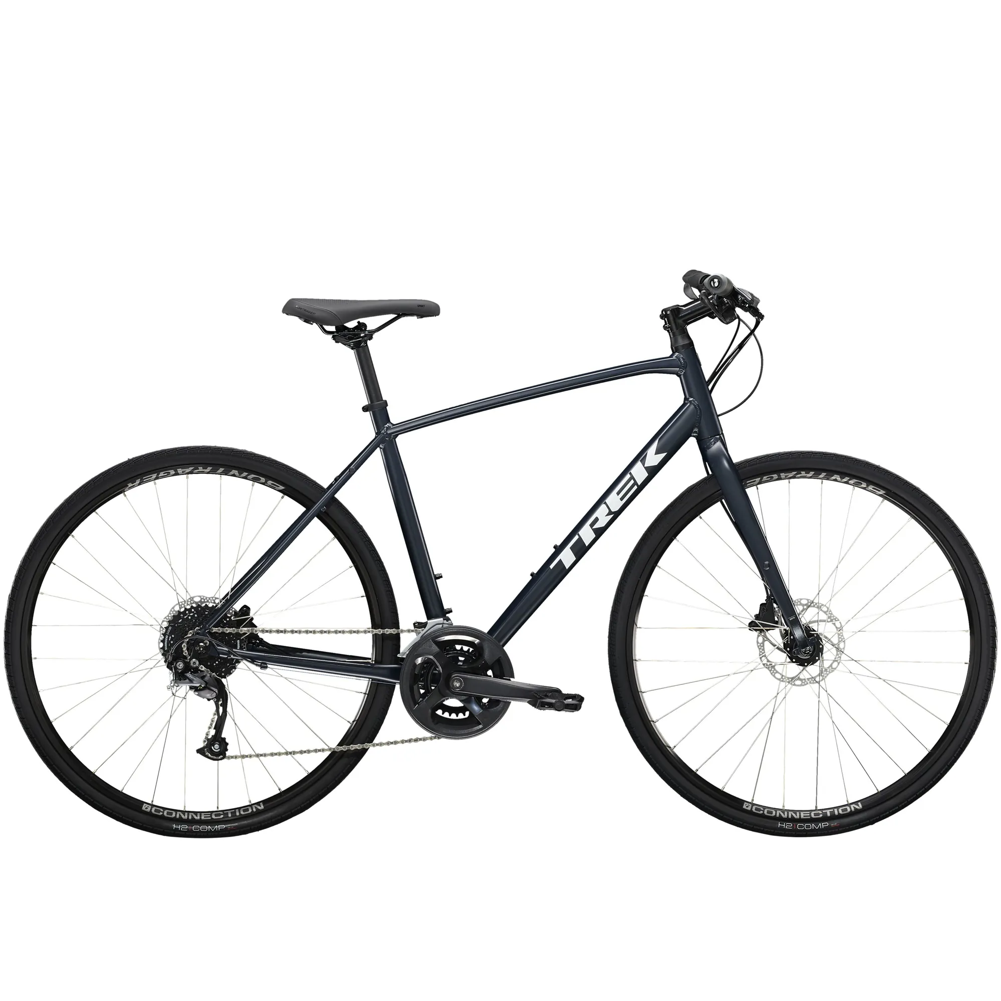 2022 Trek FX Disc Hybrid Bike in Nautical Navy