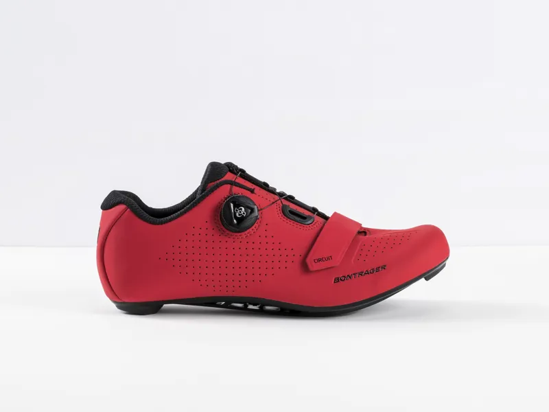 2019 Bontrager Circuit Road Shoe in Red
