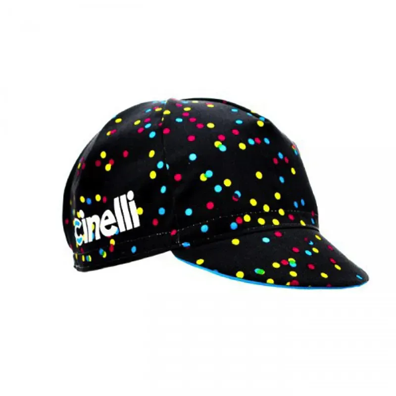Cinelli Caleido Spots Cap in Black