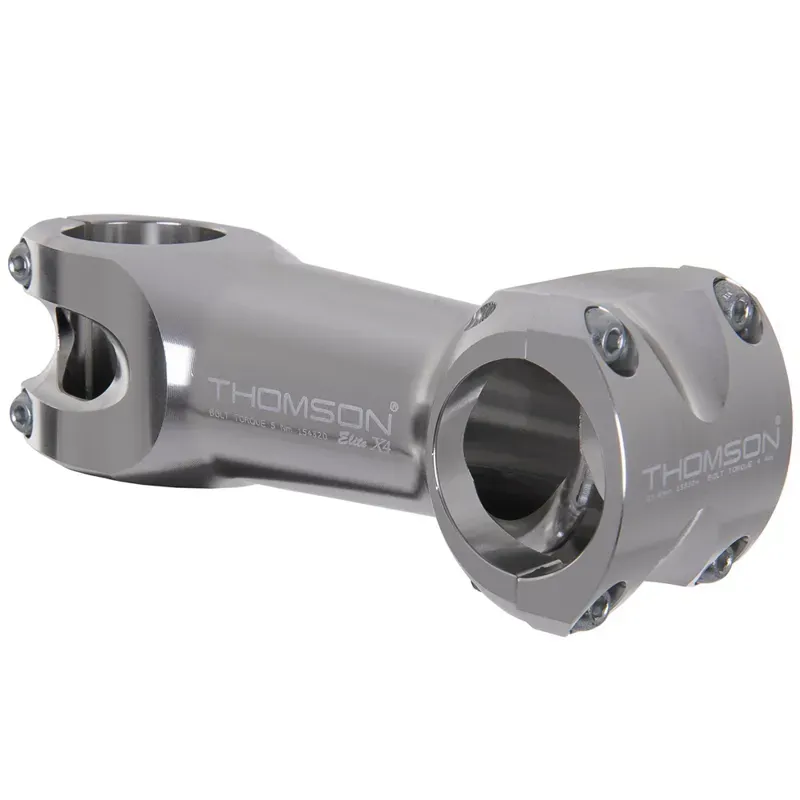 Thomson - Elite Stem X4 Silver 0 x 80 x 31.8