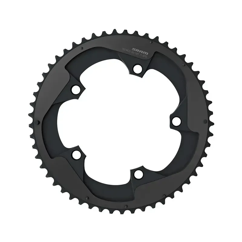 SRAM Red X-Glide Yaw 50/34-tooth 11-speed Chainring in Black