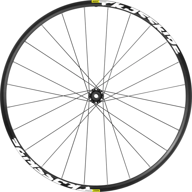 Mavic Crossride FTS-X 29-inch 15/9x100mm Front Wheel in Black