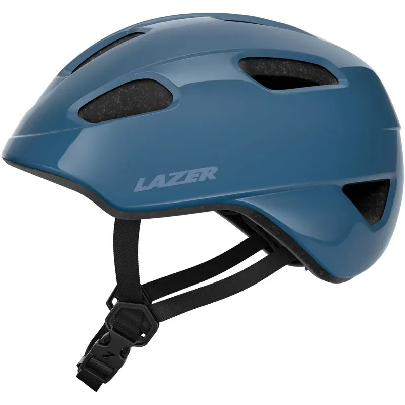 Lazer NutZ 2.0 KinetiCore Youth Helmet in Steel Blue-2