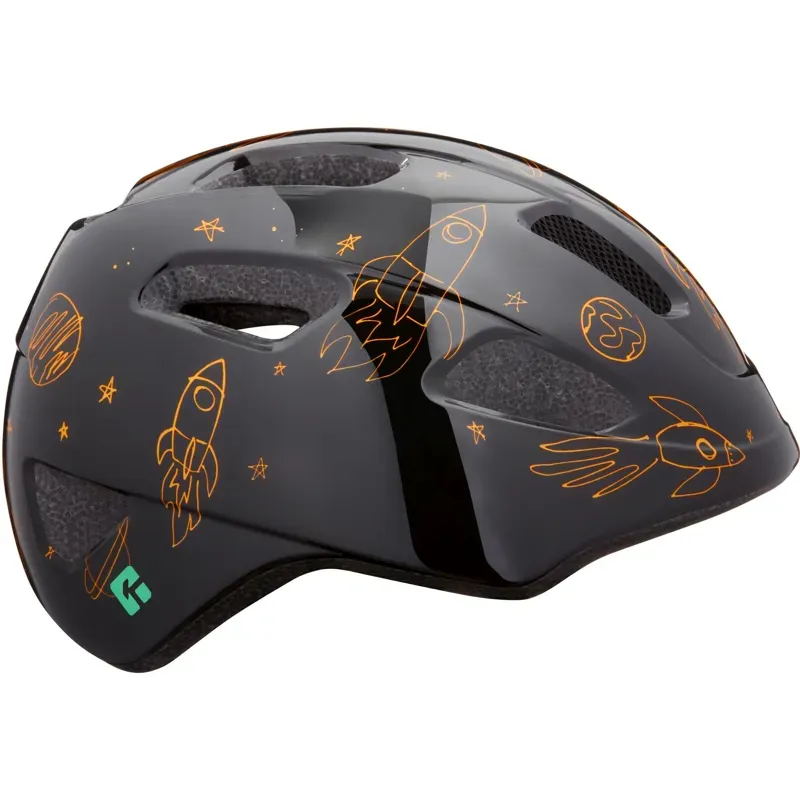Lazer PNut KC 2.0 KinetiCore Child Helmet in Flying Rocket