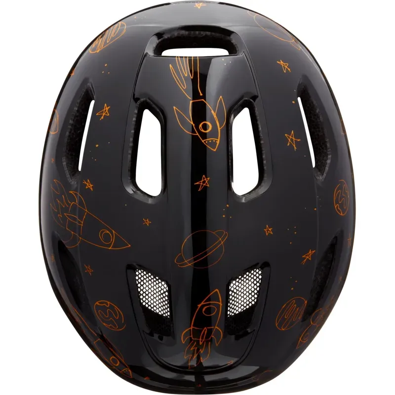 Lazer PNut KC 2.0 KinetiCore Child Helmet in Flying Rocket-4