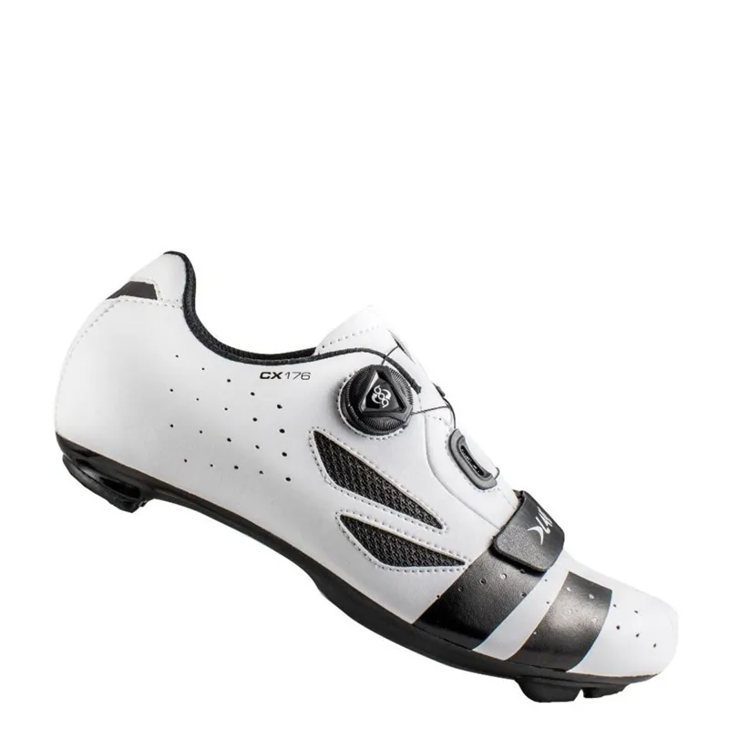 Lake CX176 Road Shoe Wide Fit in White