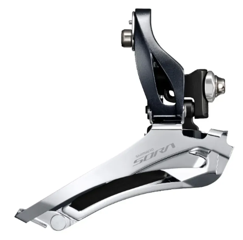 Shimano Sora 9-speed 28.6/31.8/34. 9 Band-on Fr. Mech in Black/Silver