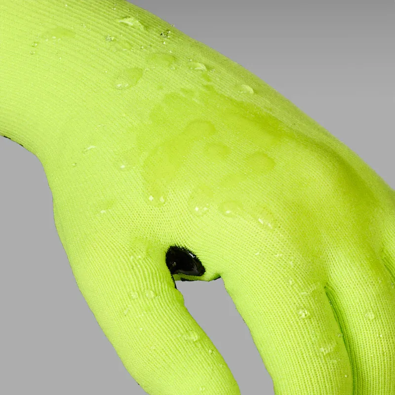 GripGrab Waterproof Knitted Gloves Yellow-1