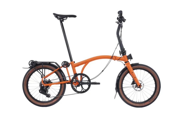 Brompton - G Line - 8 Speed - With Roller Frame - Adventure Orange-1