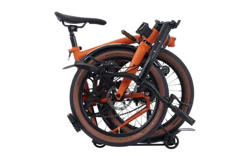 Brompton - G Line - 8 Speed - With Roller Frame - Adventure Orange-3