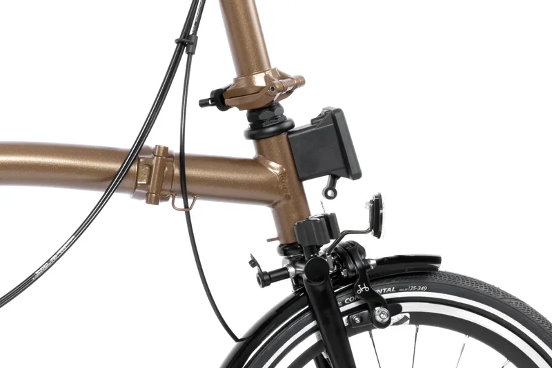 Brompton - P Line - 12 Speed - Mid Bar - Bronze Sky-2