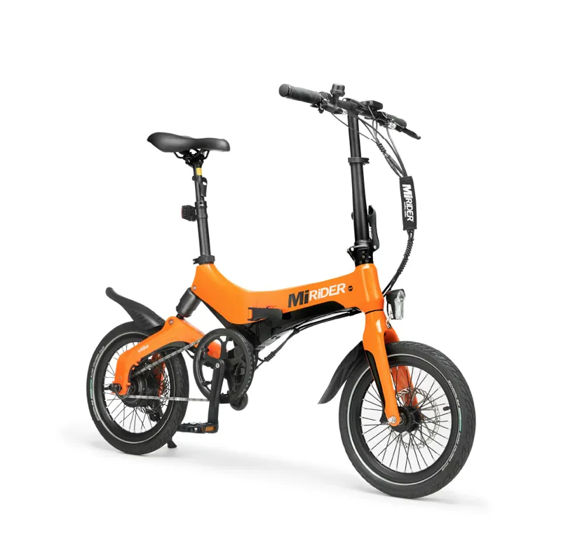 MiRider One Folding Bike in Solar Orange