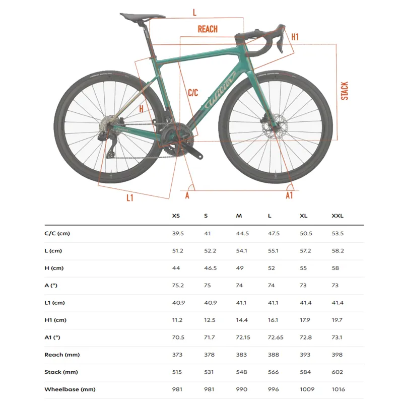 Wilier Garda 105 12x Syntium White Black 52 L-1