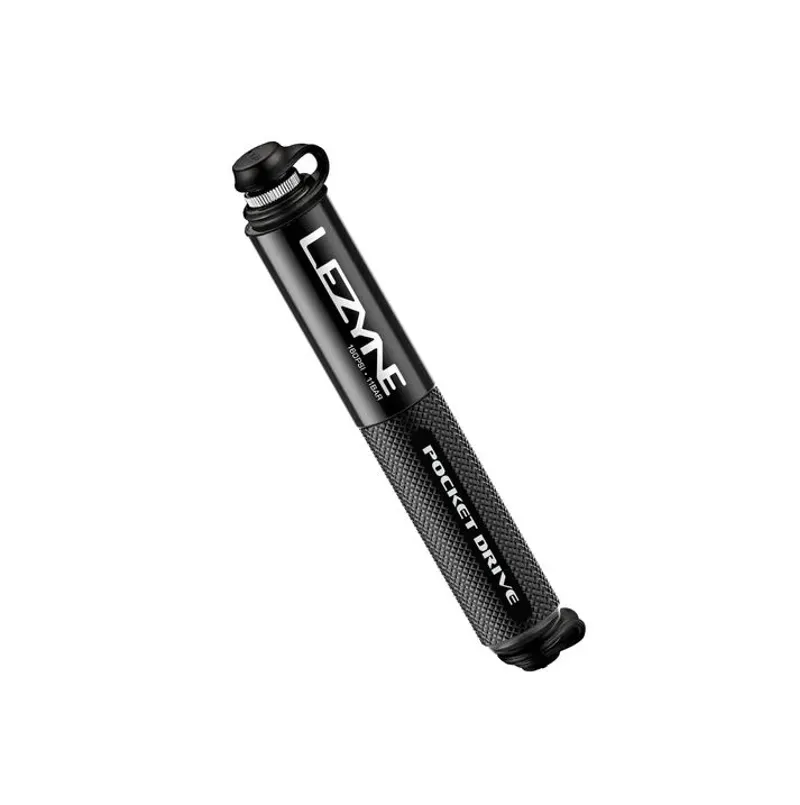 Lezyne 160psi Pocket Drive Pump in Black