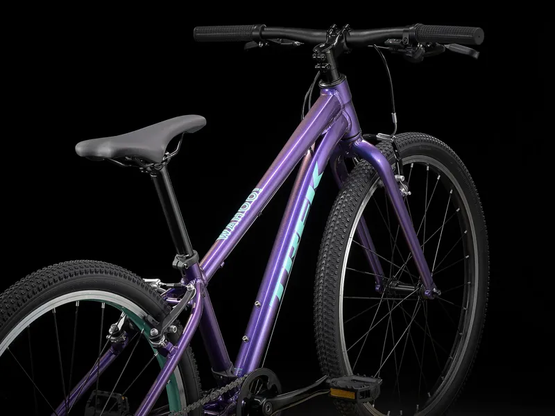 Trek Wahoo 24 Hybrid Kids Bike in Purple-8